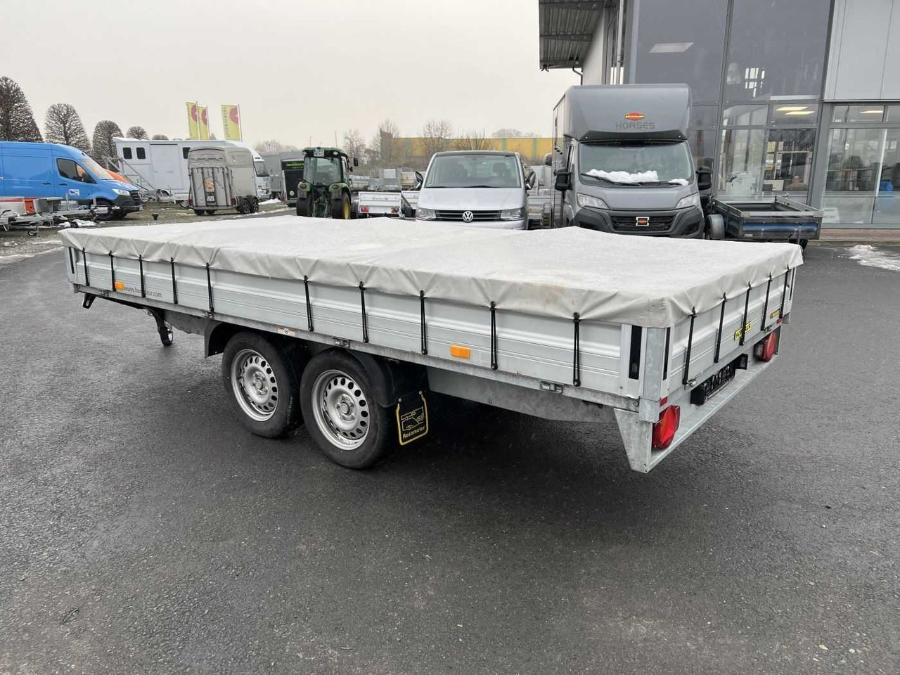 HUMBAUR HT 254118 Hochlader - Remorque plateau: photos 5 HUMBAUR HT 254118 Hochlader - Remorque plateau: photos 5