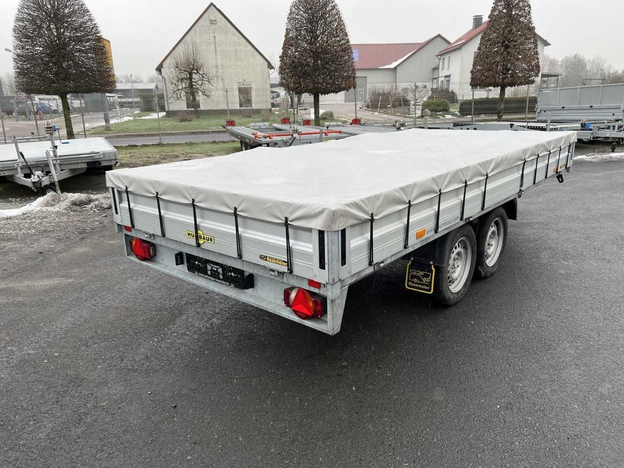 HUMBAUR HT 254118 Hochlader - Remorque plateau: photos 3 HUMBAUR HT 254118 Hochlader - Remorque plateau: photos 3