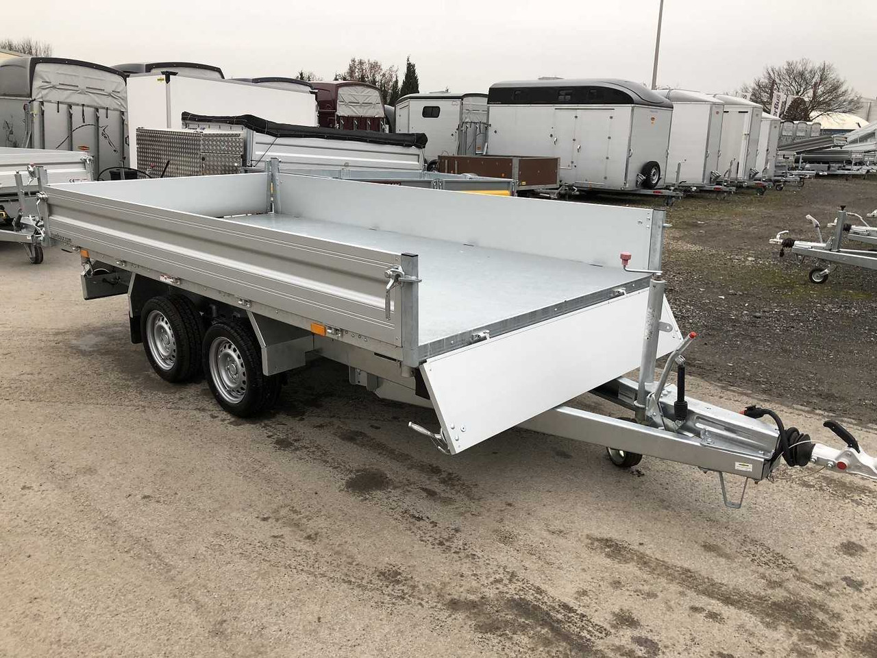 Remorque benne neuf HUMBAUR HTK 3500.37 Dreiseitenkipper: photos 25