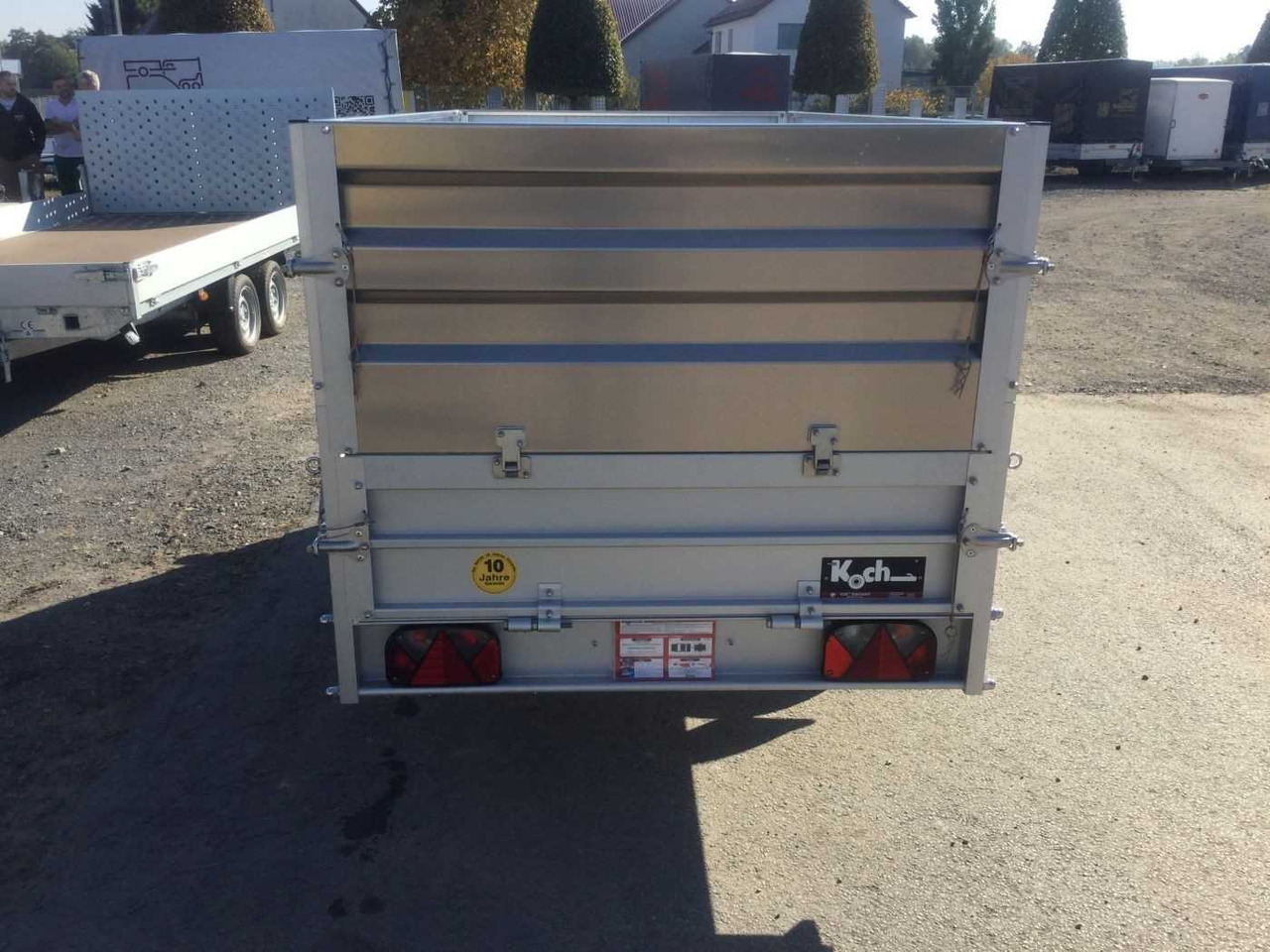 KOCH U4 + Alu-Bordwandaufsatz Kastenanhänger ungebrem - Remorque voiture: photos 3 KOCH U4 + Alu-Bordwandaufsatz Kastenanhänger ungebrem - Remorque voiture: photos 3
