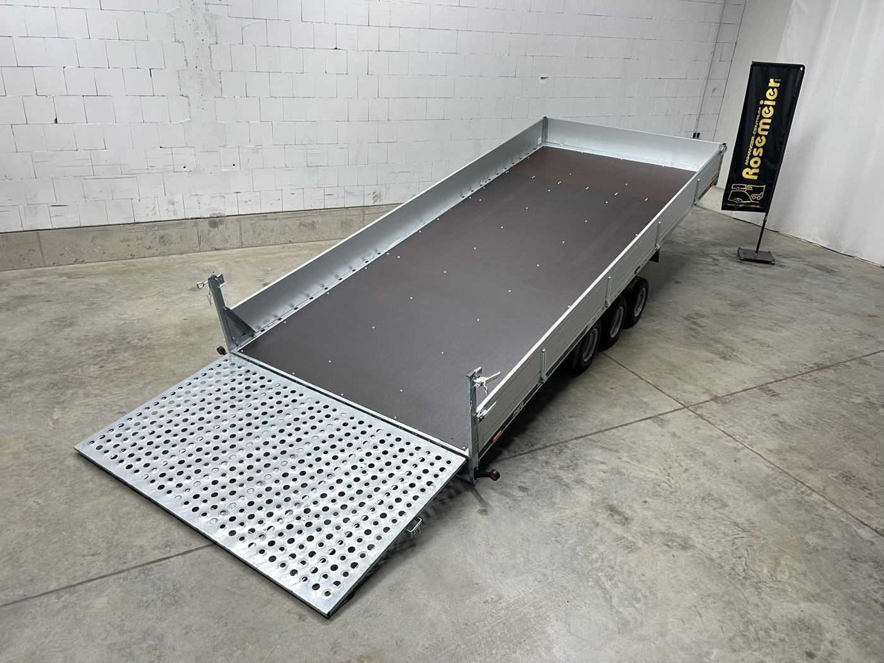 MARTZ GT Universal 500/3 S Holz BW Maschinentransporte - Remorque porte-voitures: photos 2 MARTZ GT Universal 500/3 S Holz BW Maschinentransporte - Remorque porte-voitures: photos 2