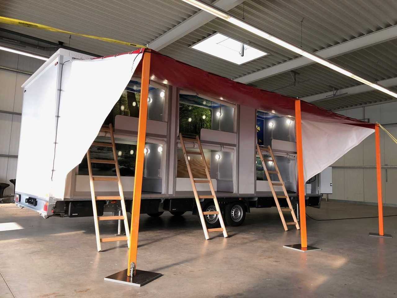 ROSEMEIER EW TA-NO Festivalanhänger Mannschaftswagen Campinganhänger - Remorque magasin: photos 3 ROSEMEIER EW TA-NO Festivalanhänger Mannschaftswagen Campinganhänger - Remorque magasin: photos 3
