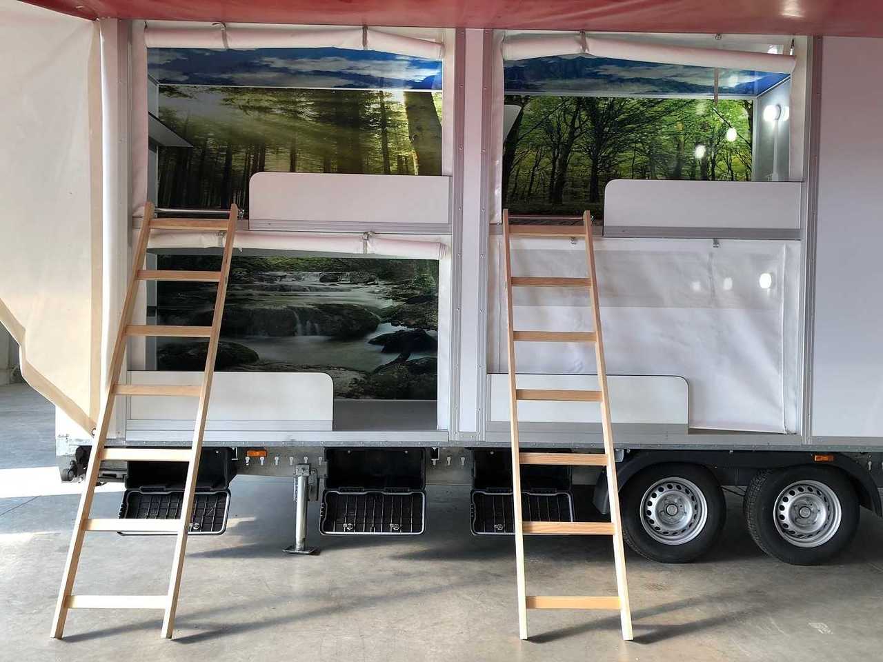 ROSEMEIER EW TA-NO Festivalanhänger Mannschaftswagen Campinganhänger - Remorque magasin: photos 5 ROSEMEIER EW TA-NO Festivalanhänger Mannschaftswagen Campinganhänger - Remorque magasin: photos 5