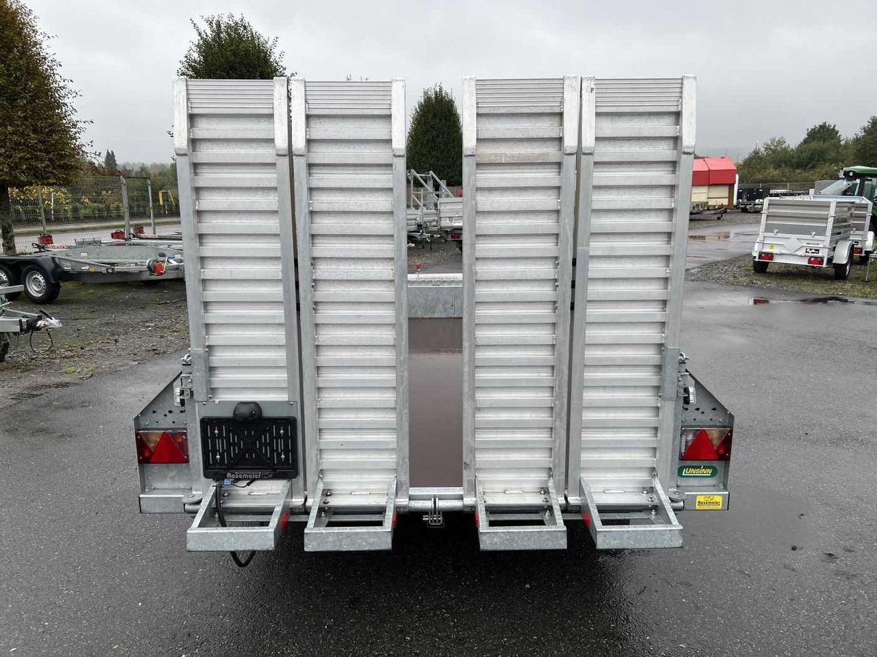 UNSINN UBA 3536-14-1800 4 Rampen Maschinentransporter - Remorque: photos 4 UNSINN UBA 3536-14-1800 4 Rampen Maschinentransporter - Remorque: photos 4