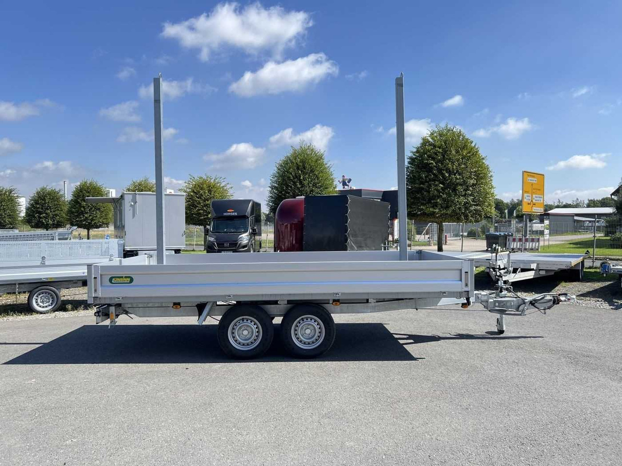 UNSINN ULM 4220-35-14 Langmaterialanhänger - Remorque plateau: photos 1 UNSINN ULM 4220-35-14 Langmaterialanhänger - Remorque plateau: photos 1