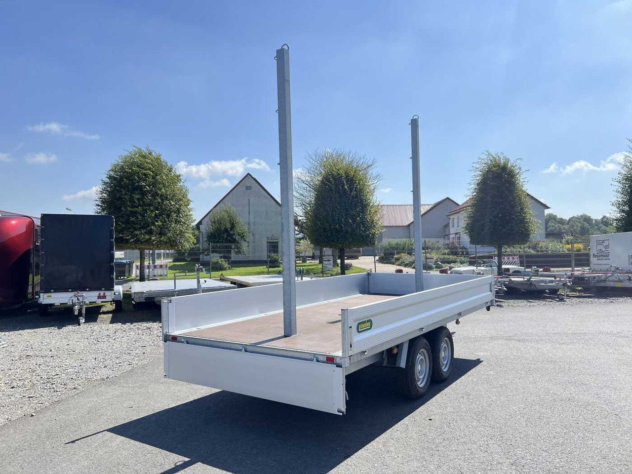 UNSINN ULM 4220-35-14 Langmaterialanhänger - Remorque plateau: photos 3 UNSINN ULM 4220-35-14 Langmaterialanhänger - Remorque plateau: photos 3