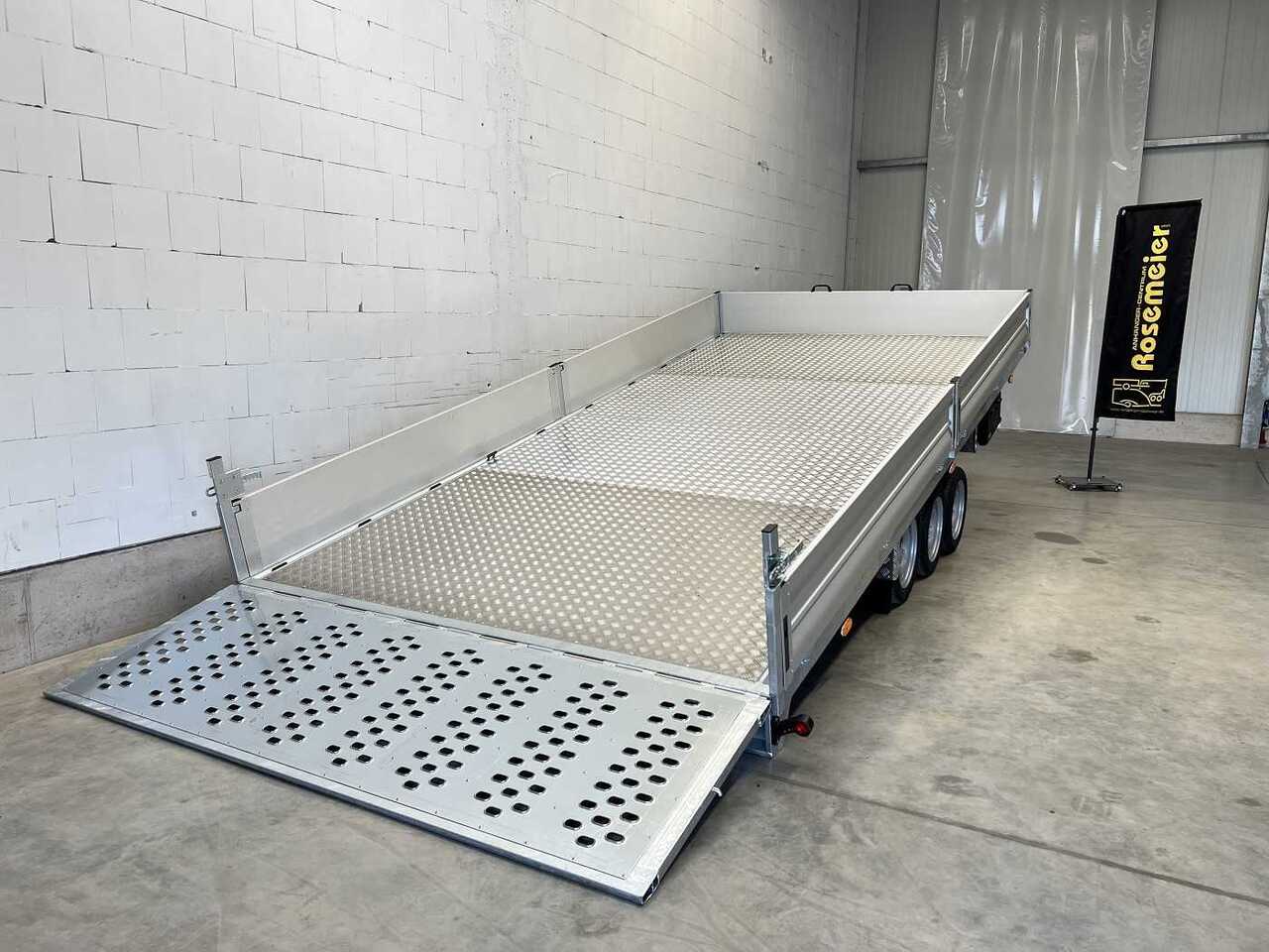VEZEKO Jumbo W 35.51 Tridem Maschinentransporter - Remorque porte engin: photos 3 VEZEKO Jumbo W 35.51 Tridem Maschinentransporter - Remorque porte engin: photos 3