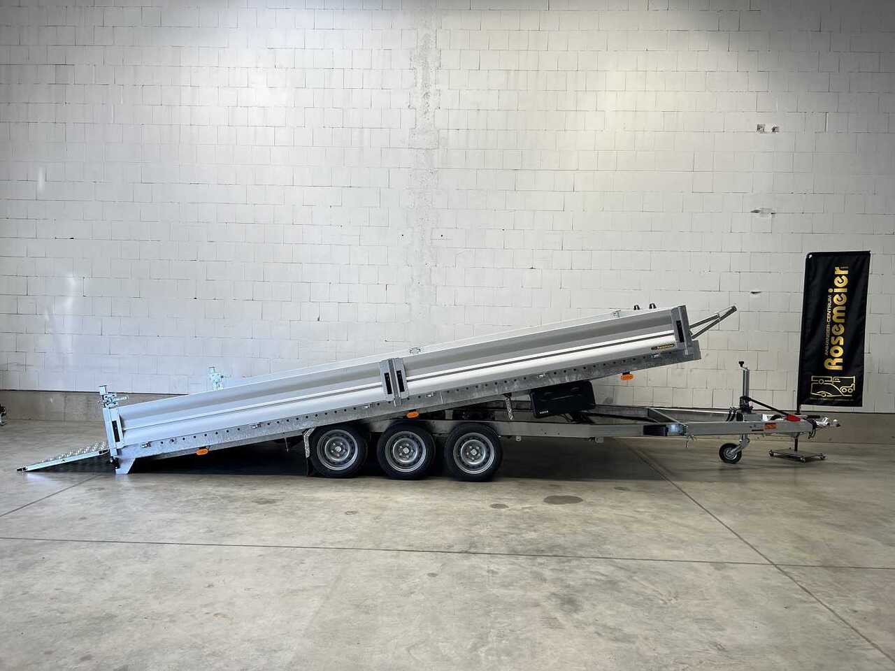 VEZEKO Jumbo W 35.51 Tridem Maschinentransporter - Remorque porte engin: photos 1 VEZEKO Jumbo W 35.51 Tridem Maschinentransporter - Remorque porte engin: photos 1