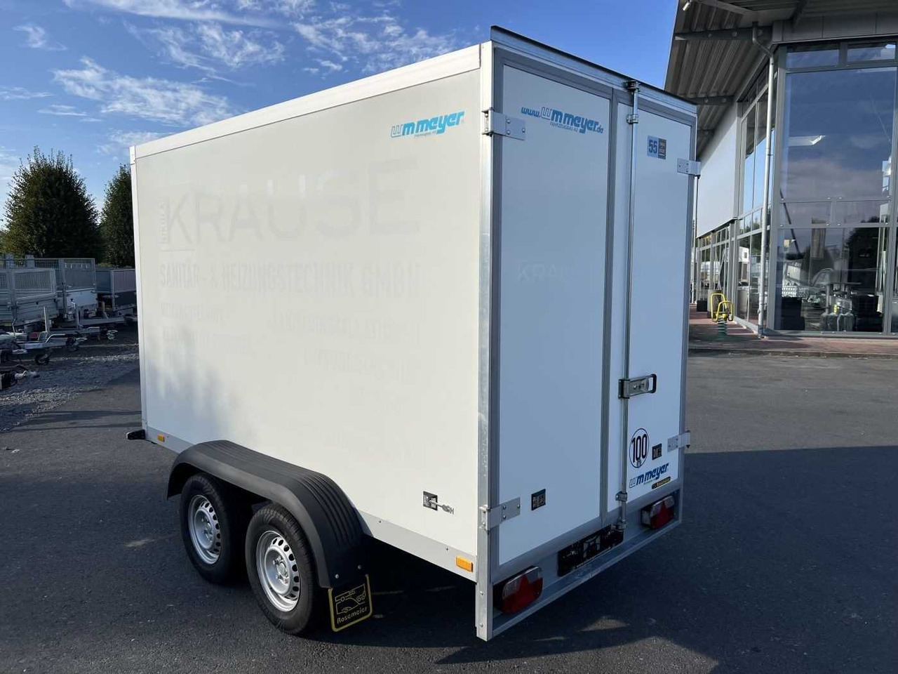 WM MEYER EG-AZ25 Kofferanhänger - Remorque fourgon: photos 5 WM MEYER EG-AZ25 Kofferanhänger - Remorque fourgon: photos 5