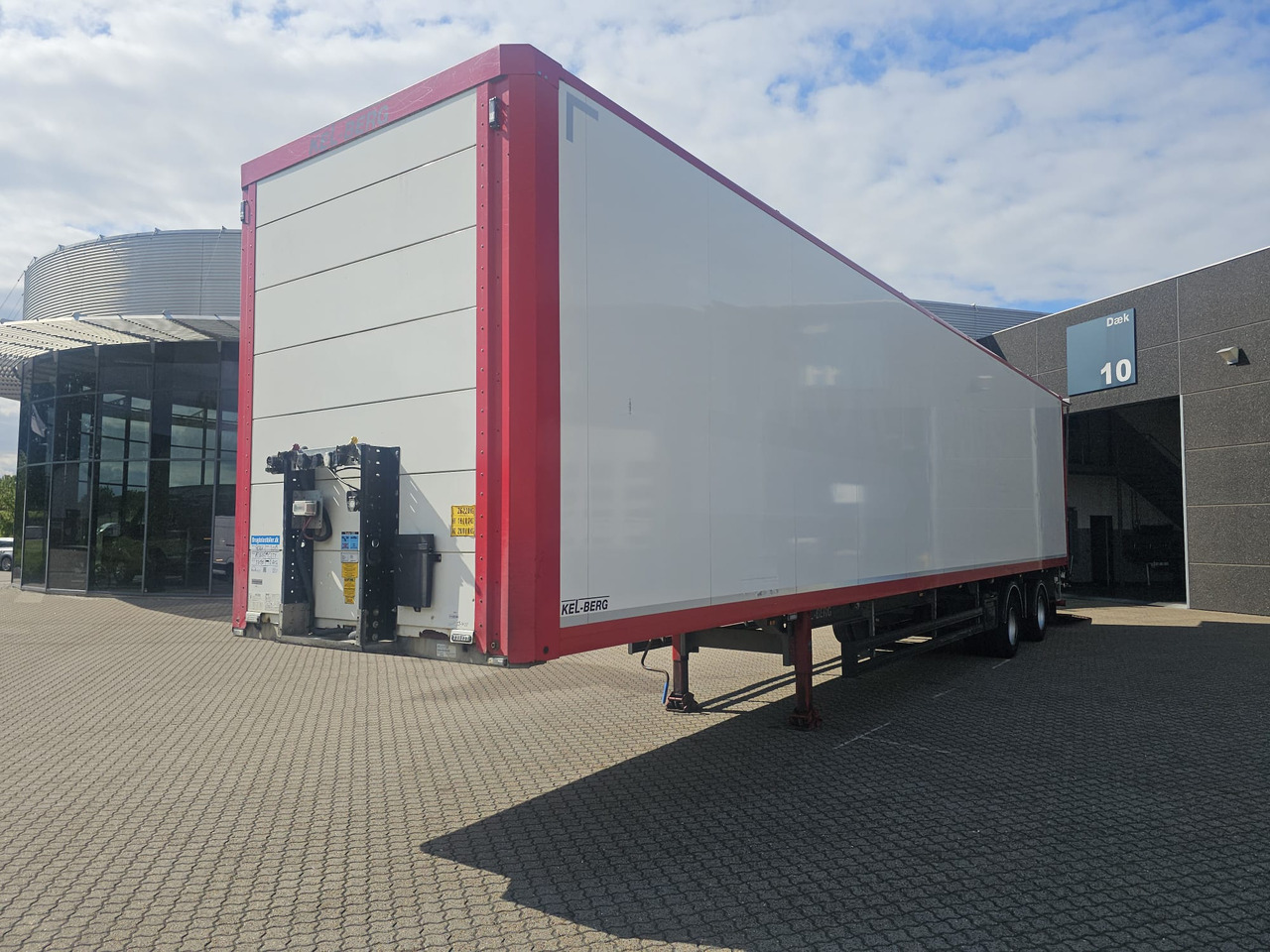 Kel-Berg 2 Aksel City 13,60 - Semi-remorque fourgon: photos 1 Kel-Berg 2 Aksel City 13,60 - Semi-remorque fourgon: photos 1