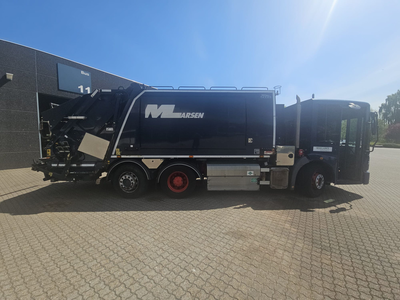 Benne à ordures ménagères Mercedes Econic 2630 Gas-CNG: photos 6