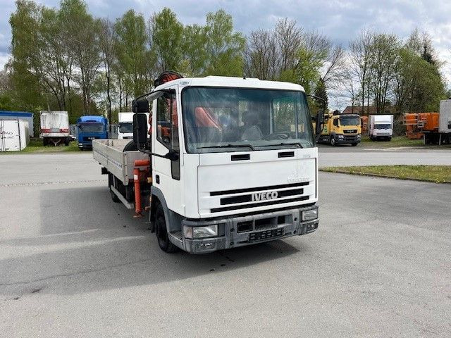 Iveco ML 75 E Pritsche mit Atlas Ladekran 60.1 - Camion plateau, Camion grue: photos 5 Iveco ML 75 E Pritsche mit Atlas Ladekran 60.1 - Camion plateau, Camion grue: photos 5