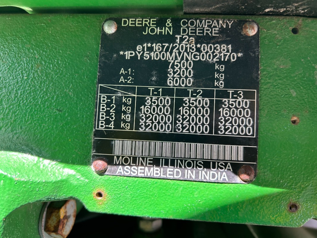 Tracteur agricole neuf John Deere 5100M **MIETRÜCKLÄUFER**: photos 18