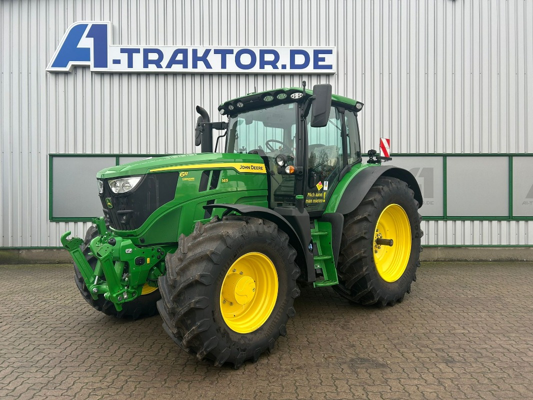 John Deere 6R 145 **MIETRÜCKLÄUFER** - FL-Konsolen - Tracteur agricole: photos 1 John Deere 6R 145 **MIETRÜCKLÄUFER** - FL-Konsolen - Tracteur agricole: photos 1