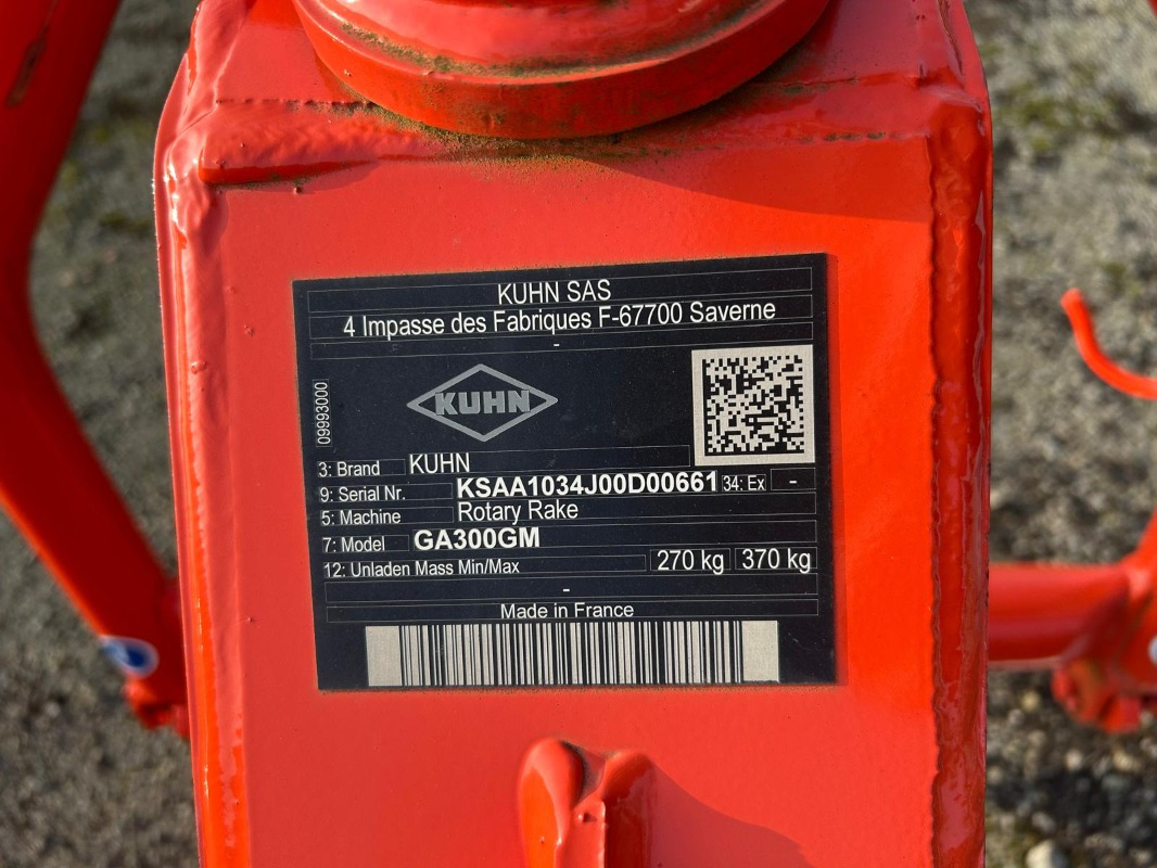 Kuhn GA 300 GM - Faneuse: photos 3 Kuhn GA 300 GM - Faneuse: photos 3