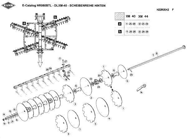 Kuhn Scheiben gezackt und rund - Outils du sol: photos 1 Kuhn Scheiben gezackt und rund - Outils du sol: photos 1