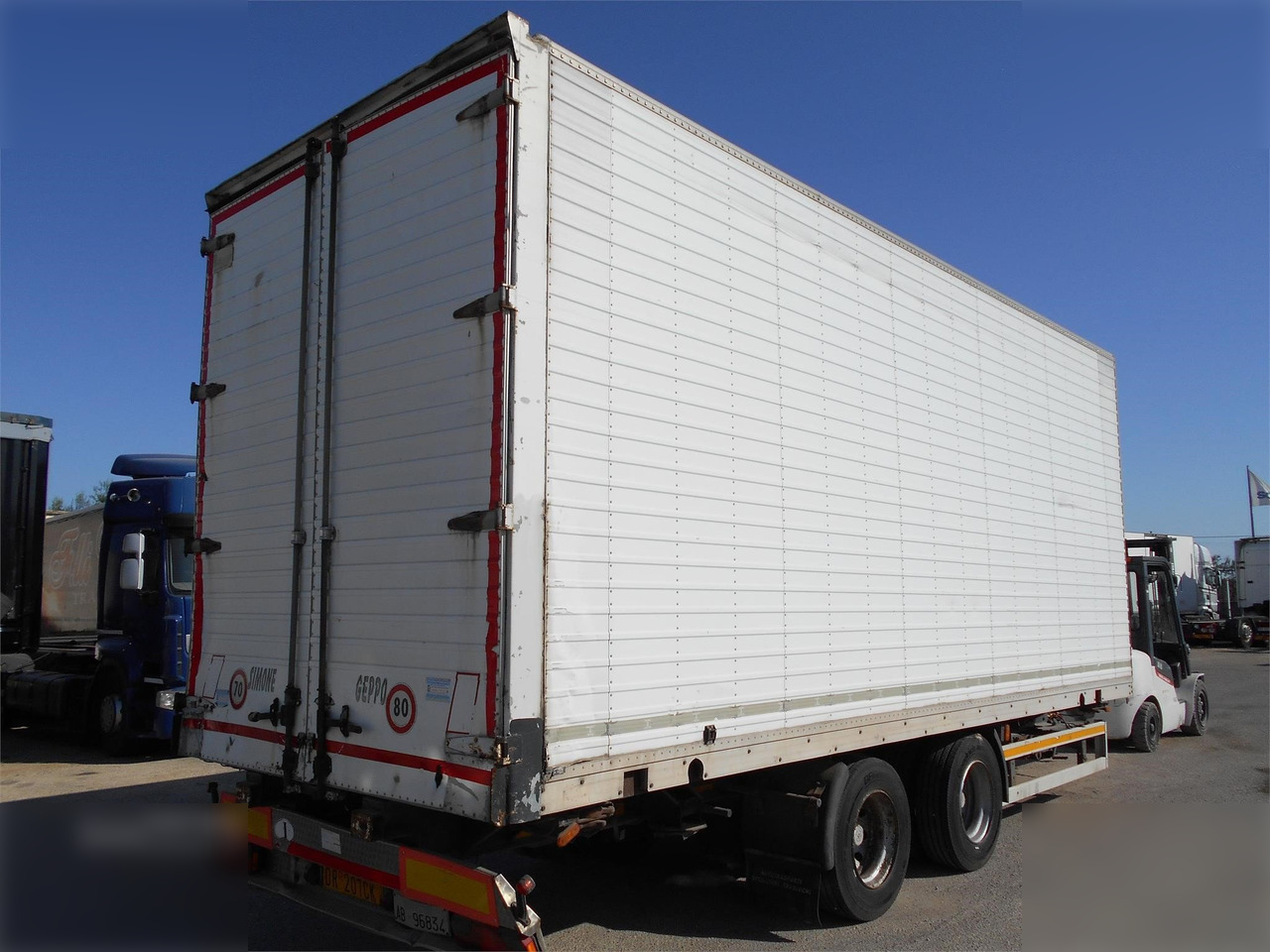 DAYTONA - Remorque fourgon: photos 2 DAYTONA - Remorque fourgon: photos 2