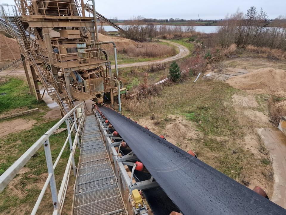 Bleichert 650mm × 40m Schwenkband - Bande transporteuse: photos 4 Bleichert 650mm × 40m Schwenkband - Bande transporteuse: photos 4