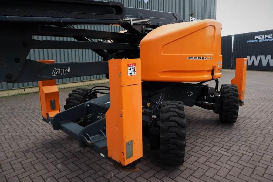ATN Zebra 16 Guarantee! Diesel, Hydr. Stabilisers, 4x4 - Nacelle articulée: photos 2 ATN Zebra 16 Guarantee! Diesel, Hydr. Stabilisers, 4x4 - Nacelle articulée: photos 2
