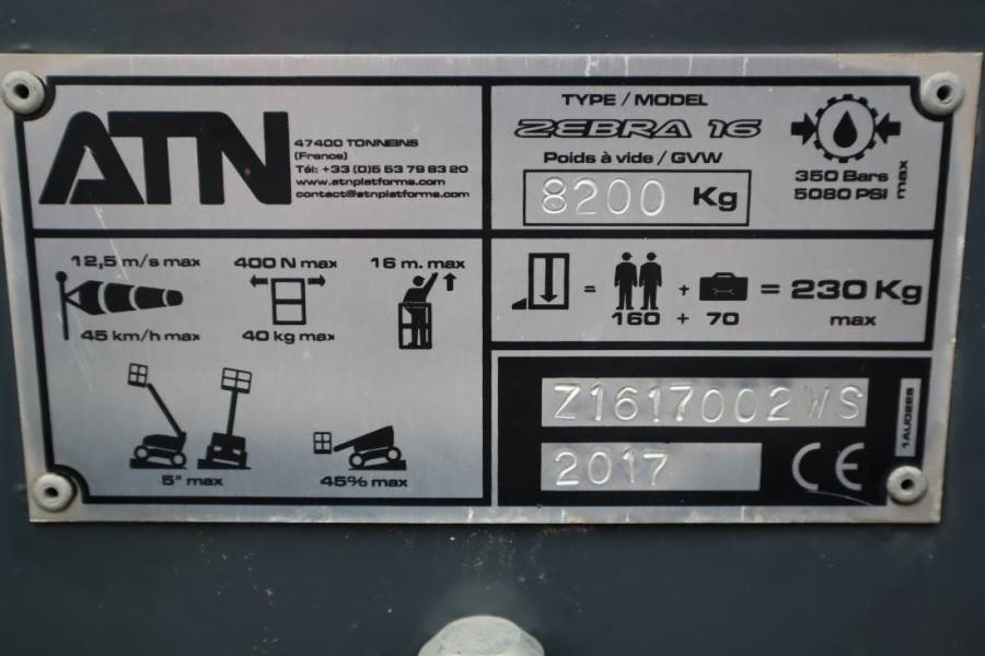 ATN Zebra 16 STAB Guarantee! Diesel, Hydr. Stabilisers  en crédit-bail ATN Zebra 16 STAB Guarantee! Diesel, Hydr. Stabilisers: photos 6