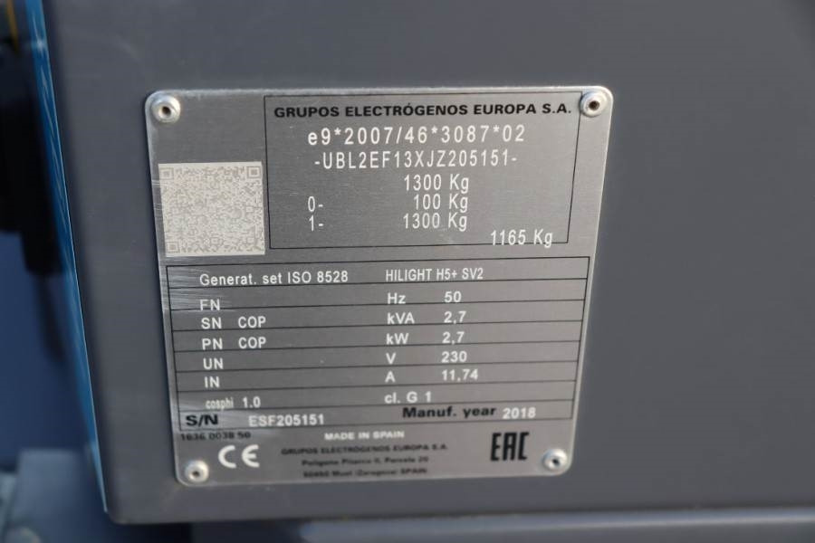 Mat d'éclairage Atlas Copco HiLight H5+ SV2 Valid inspection, *Guarantee! Max: photos 11 Mat d'éclairage Atlas Copco HiLight H5+ SV2 Valid inspection, *Guarantee! Max: photos 11