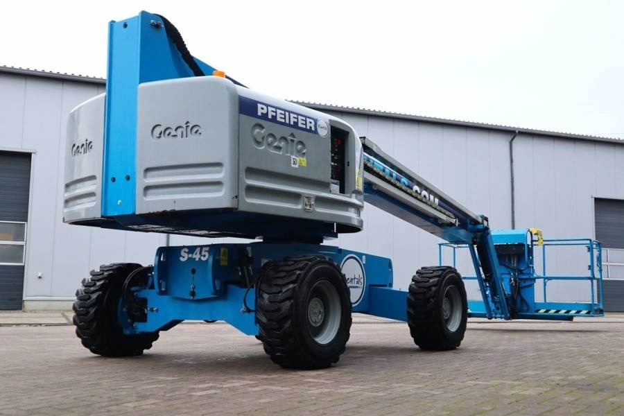 Nacelle télescopique Genie S45 Valid inspection, *Guarantee! Diesel, 4x4 Driv: photos 8