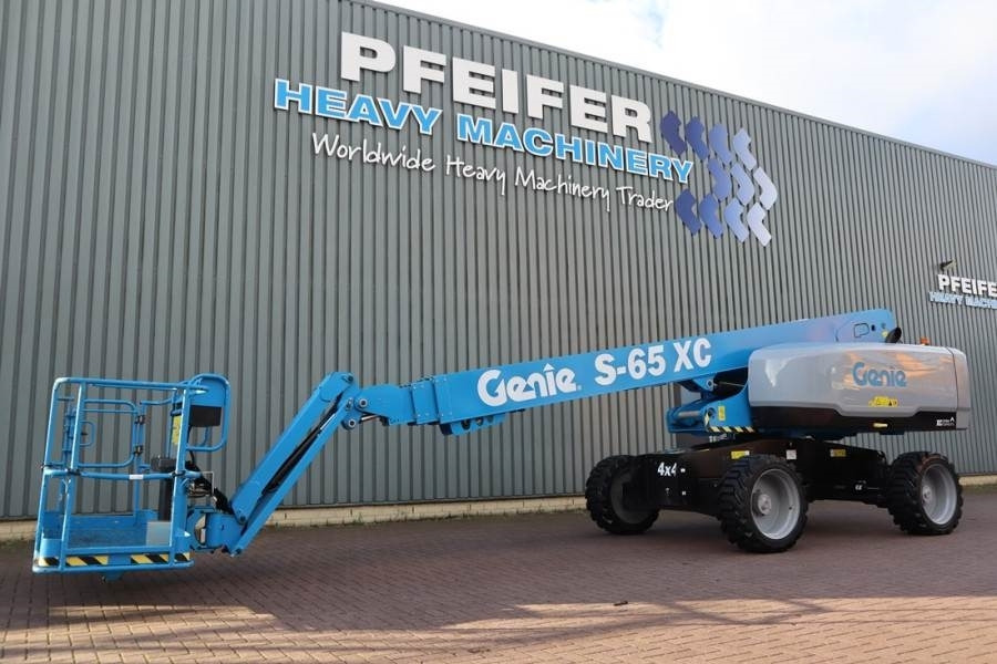 Genie S65XC Valid inspection, *Guarantee! Diesel, 4x4 Dr - Nacelle télescopique: photos 1 Genie S65XC Valid inspection, *Guarantee! Diesel, 4x4 Dr - Nacelle télescopique: photos 1