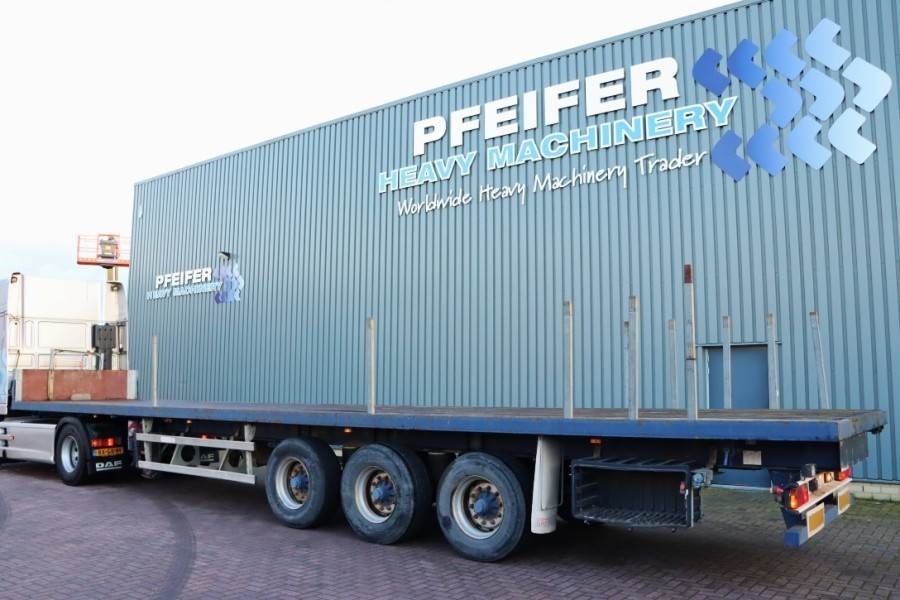 Groenewegen DRO-12-27 3 Axle Trailer, 32t Capacity, BPW Axles - Semi-remorque plateau: photos 4 Groenewegen DRO-12-27 3 Axle Trailer, 32t Capacity, BPW Axles - Semi-remorque plateau: photos 4