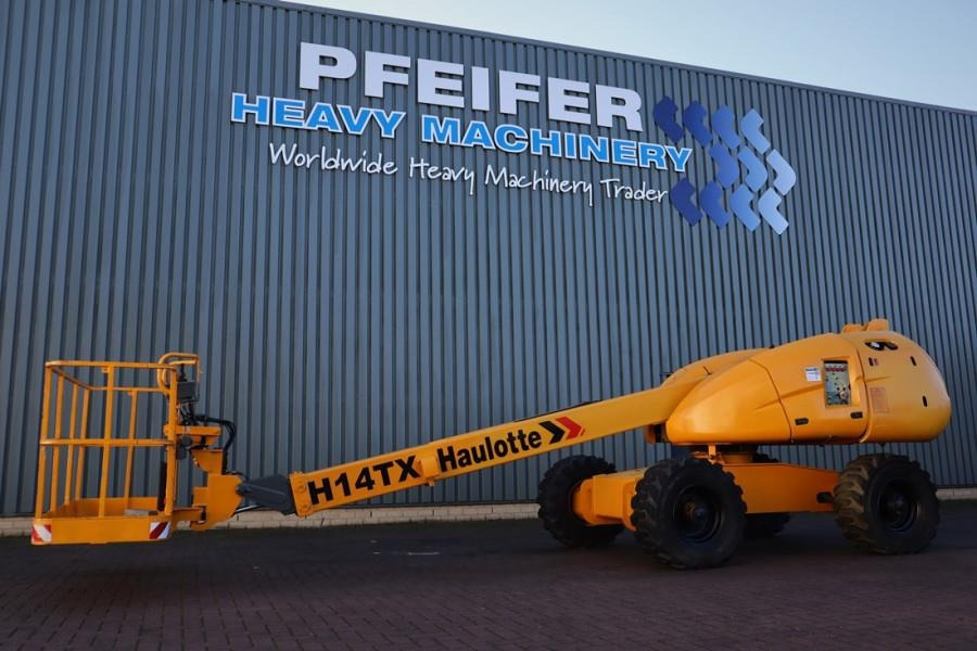 Haulotte H14TX As-Is, Diesel, 4x4 Drive, 14m Working Height - Nacelle télescopique: photos 1 Haulotte H14TX As-Is, Diesel, 4x4 Drive, 14m Working Height - Nacelle télescopique: photos 1