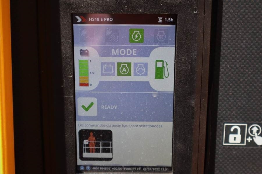 Haulotte HS18EPRO Valid Inspection, Full Electric 4x4 Drive  - Nacelle ciseaux: photos 4 Haulotte HS18EPRO Valid Inspection, Full Electric 4x4 Drive  - Nacelle ciseaux: photos 4