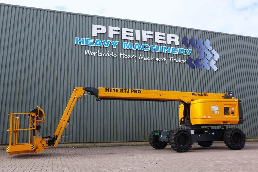 Haulotte HT16RTJ PRO NEW / UNUSED, Guarantee! Diesel, 4x4x4 - Nacelle télescopique: photos 1 Haulotte HT16RTJ PRO NEW / UNUSED, Guarantee! Diesel, 4x4x4 - Nacelle télescopique: photos 1