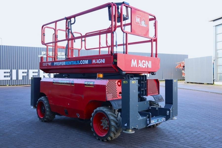 Nacelle ciseaux Magni DS1218RT Valid inspection, Diesel, 4x4 Drive, 12m: photos 8