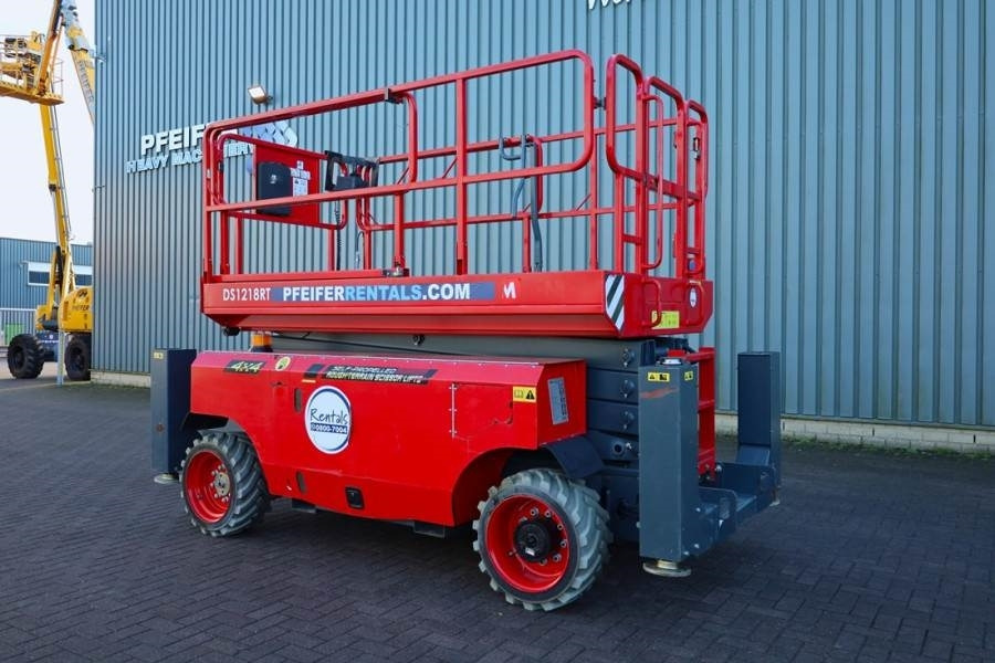 Nacelle ciseaux Magni DS1218RT Valid inspection, Diesel, 4x4 Drive, 12m: photos 9