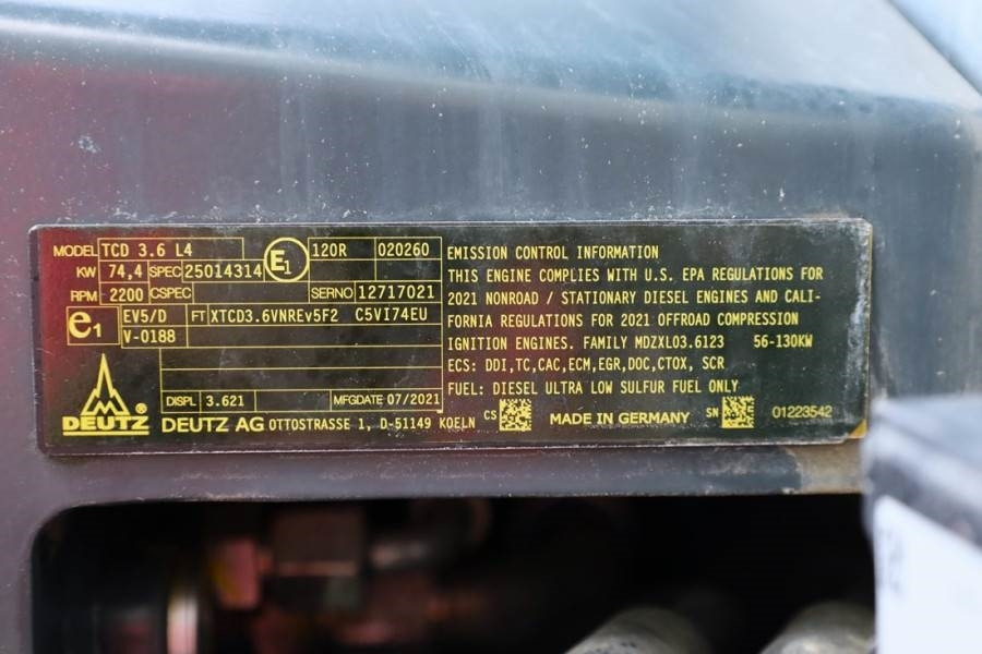 Chariot télescopique Magni TH5,5.15-D7/D Diesel, 4x4x4 Drive, 5.5t Capacity,: photos 22