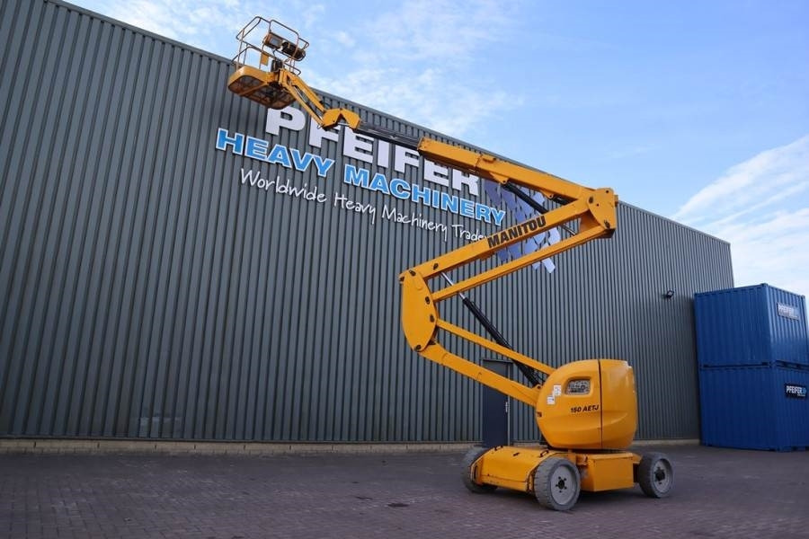 Manitou 150AETJ Electric, 15m Working Height, 6.5m Reach, - Nacelle articulée: photos 3 Manitou 150AETJ Electric, 15m Working Height, 6.5m Reach, - Nacelle articulée: photos 3