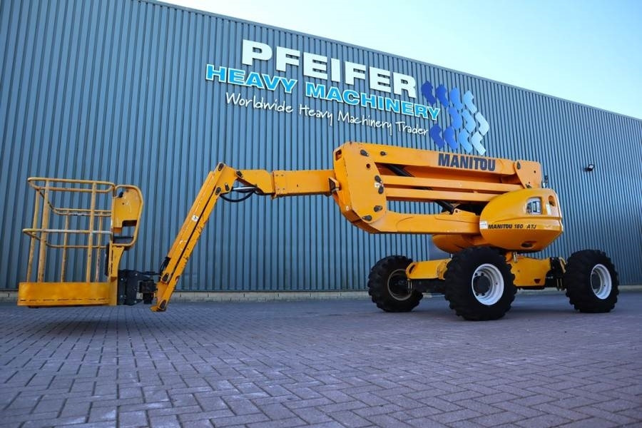 Manitou 180ATJ Diesel, 4x4x4 Drive, 18m Working Height, 11 - Nacelle articulée: photos 1 Manitou 180ATJ Diesel, 4x4x4 Drive, 18m Working Height, 11 - Nacelle articulée: photos 1