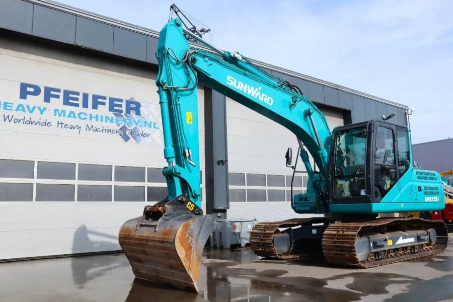 Sunward SWE155F CE certification, Diesel, Digging depth: 5 - Pelle sur chenille: photos 1 Sunward SWE155F CE certification, Diesel, Digging depth: 5 - Pelle sur chenille: photos 1