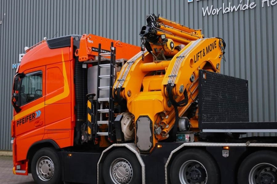 Grue tout-terrain Volvo FH12 With Cormach 135t/m Crane Volvo FH12 10x4 Wit: photos 10