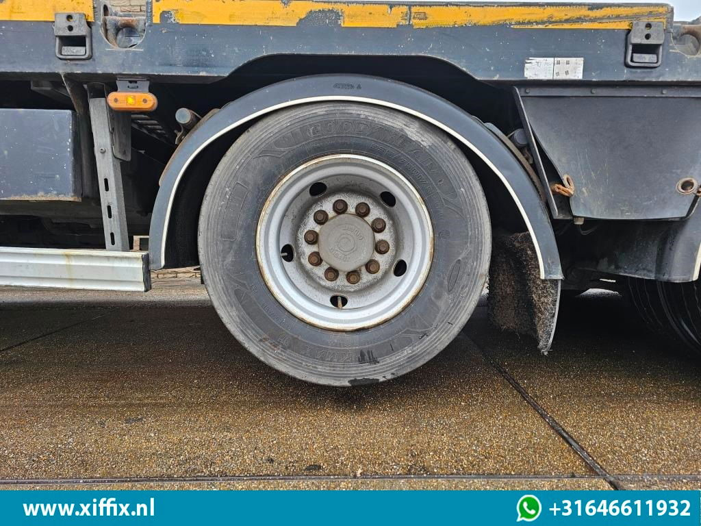 Semi-remorque plateau ES-GE 3-ass. Vlakke uitschuifbare Mega oplegger / Naloop gestuurd: photos 13 Semi-remorque plateau ES-GE 3-ass. Vlakke uitschuifbare Mega oplegger / Naloop gestuurd: photos 13