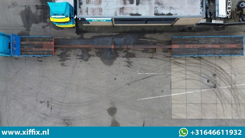 Lako 3-ass. Vlakke dubbel 2x uitschuifbare oplegger / 3x gestuurd - Semi-remorque plateau: photos 3 Lako 3-ass. Vlakke dubbel 2x uitschuifbare oplegger / 3x gestuurd - Semi-remorque plateau: photos 3