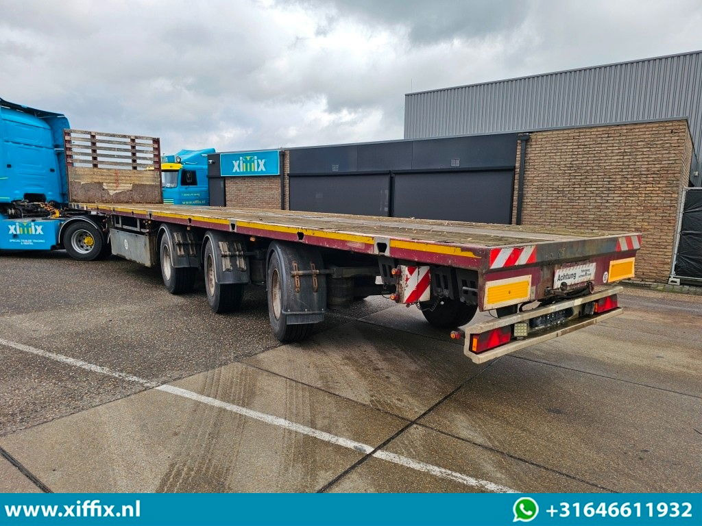 Meusburger 3-ass. Vlakke uitschuifbare oplegger / 3x gestuurd - Semi-remorque plateau: photos 4 Meusburger 3-ass. Vlakke uitschuifbare oplegger / 3x gestuurd - Semi-remorque plateau: photos 4