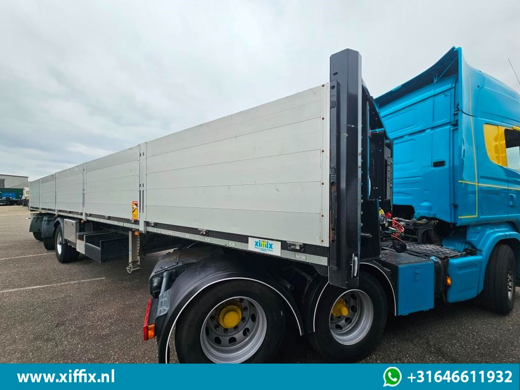 Pacton 3-ass. Oplegger met borden en kraanspoor / 2x gestuurd - Camion plateau, Camion grue: photos 4 Pacton 3-ass. Oplegger met borden en kraanspoor / 2x gestuurd - Camion plateau, Camion grue: photos 4