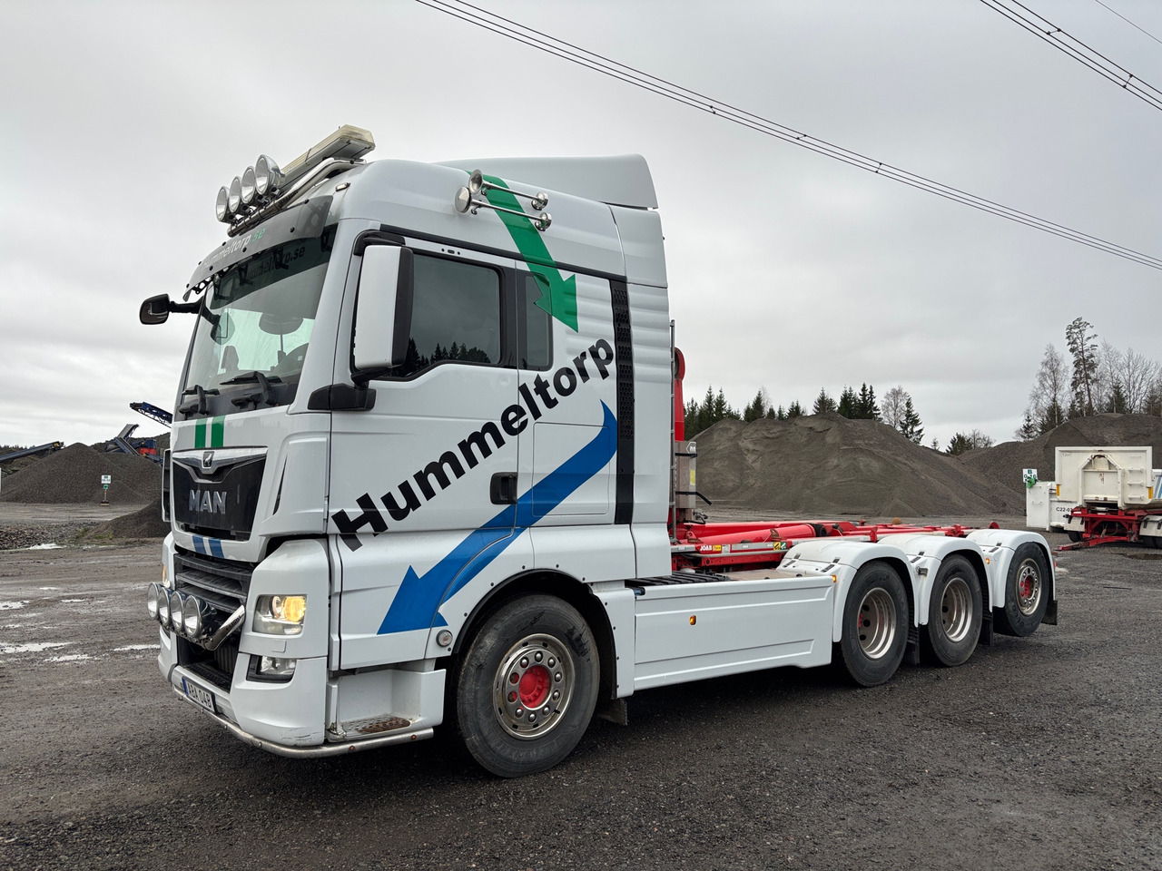 MAN TGX 35.500 8X4-4 BL - Camion ampliroll: photos 1 MAN TGX 35.500 8X4-4 BL - Camion ampliroll: photos 1
