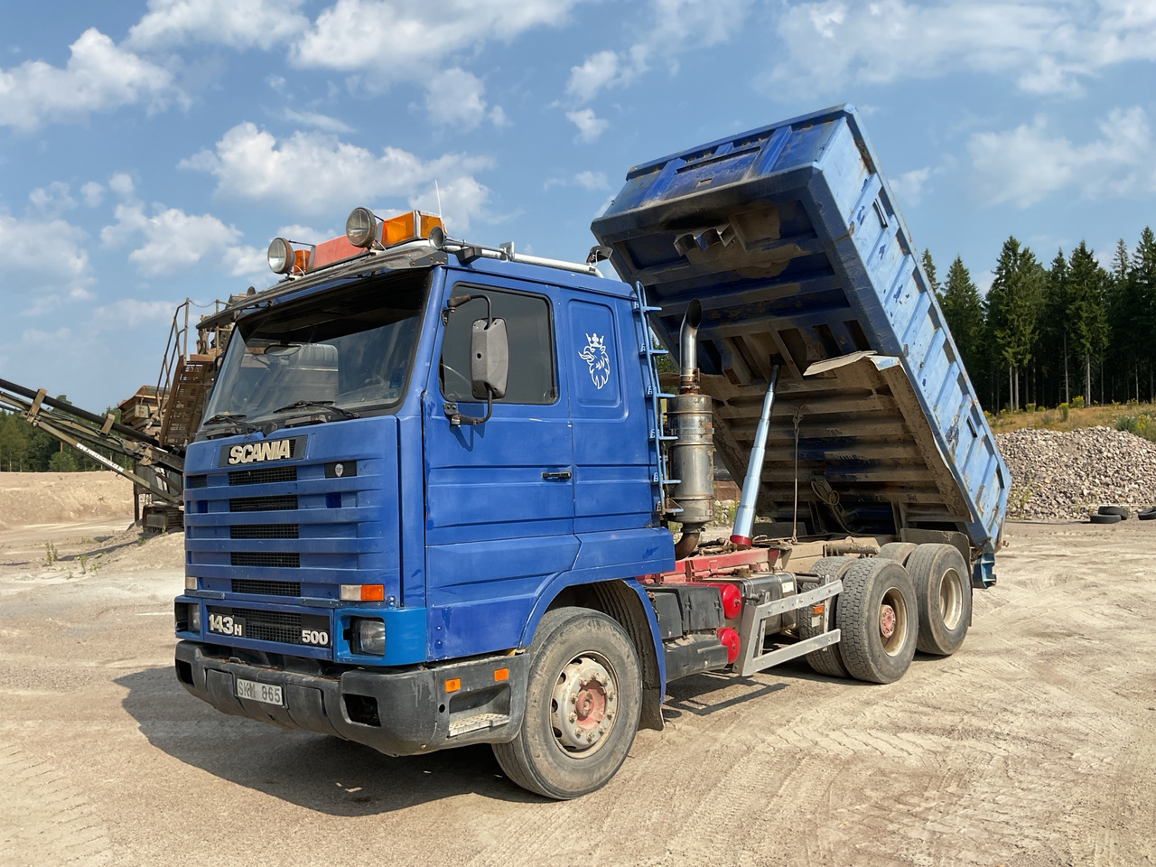 Scania R143 - Camion benne: photos 1 Scania R143 - Camion benne: photos 1