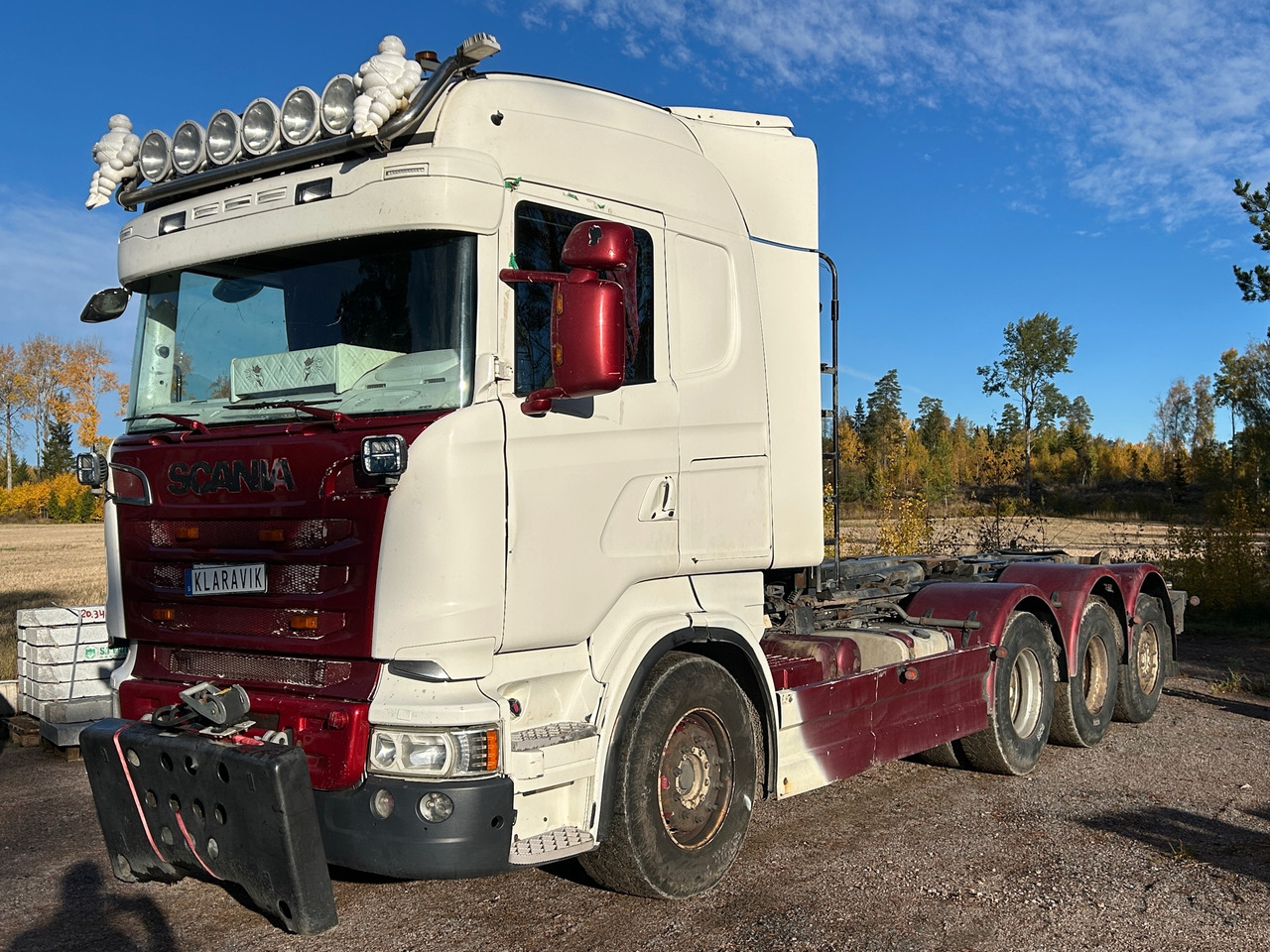 Scania R520LB8x4*4 HNB - Camion ampliroll: photos 1 Scania R520LB8x4*4 HNB - Camion ampliroll: photos 1