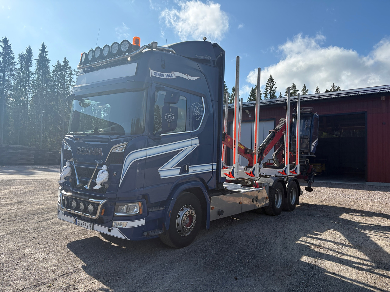 Scania R650 - Camion grumier: photos 1 Scania R650 - Camion grumier: photos 1