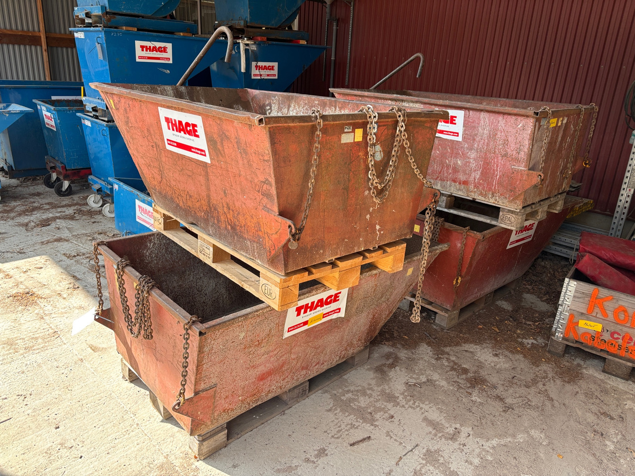 Stål & Plåt Br. Jönsson AB 750 Liter - Matériel de chantier: photos 1 Stål & Plåt Br. Jönsson AB 750 Liter - Matériel de chantier: photos 1
