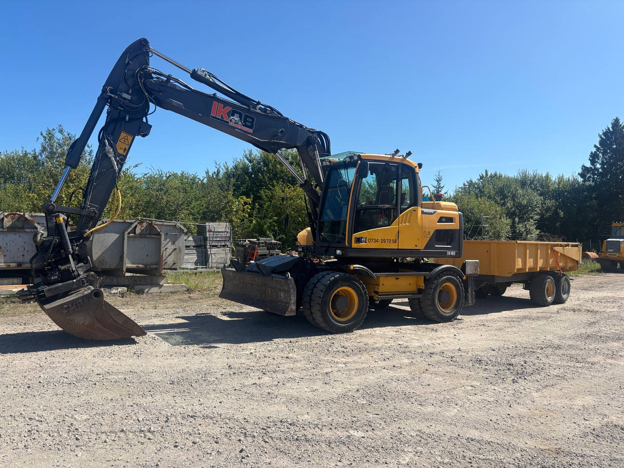 Volvo EW140D - Pelle: photos 1 Volvo EW140D - Pelle: photos 1