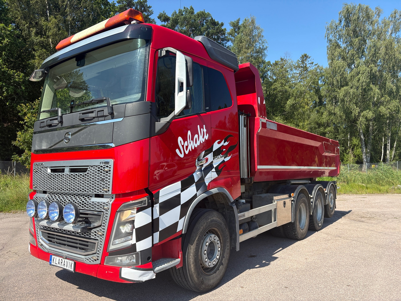 Volvo FH 16 - Camion plateau: photos 1 Volvo FH 16 - Camion plateau: photos 1