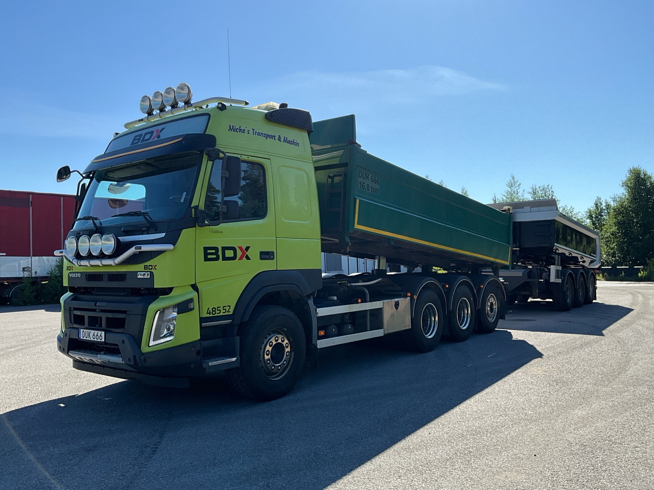 Volvo FMX 500 - Camion benne: photos 1 Volvo FMX 500 - Camion benne: photos 1